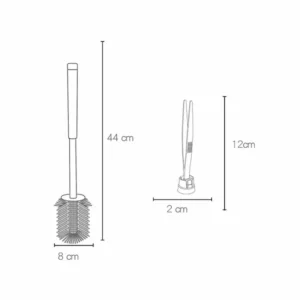 cọ bồn cầu silicon dán tường có đế