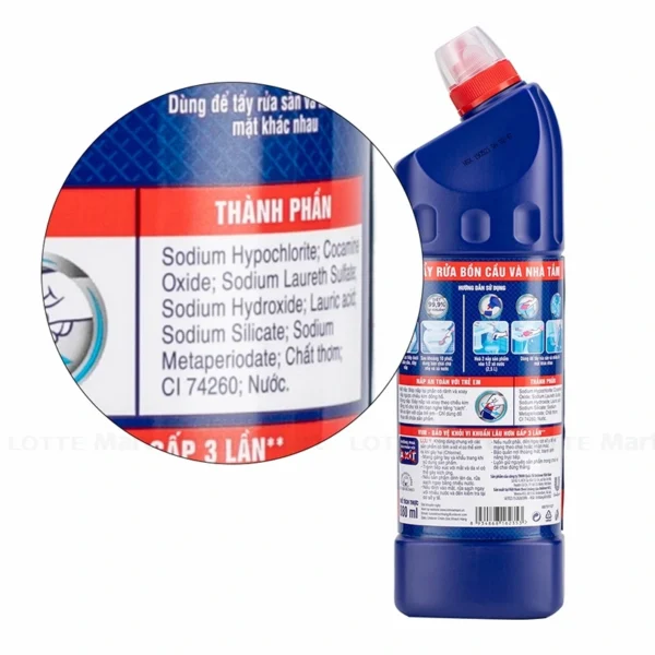 Nước tẩy bồn cầu toilet Vim 500ml